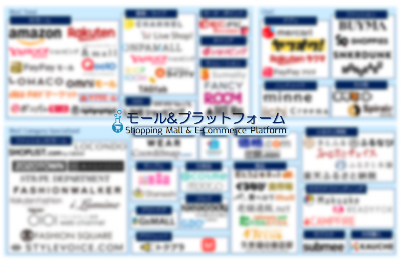 Ec業界カオスマップ21 Ecモール プラットフォーム編 Ec業界ニュース まとめ コラム Eコマースコンバージョンラボ