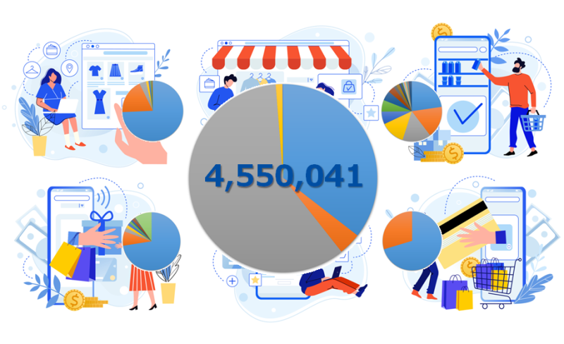 2023年最新版】国内のECサイト・ネットショップの総稼働店舗数